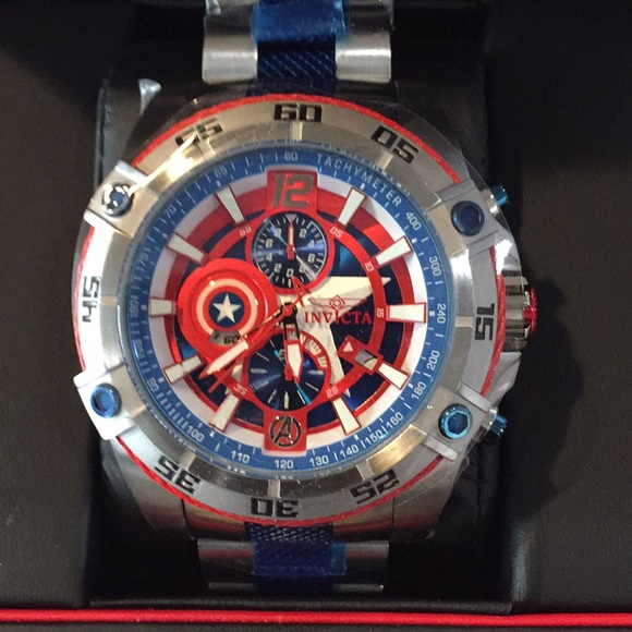 captain marvel invicta watch